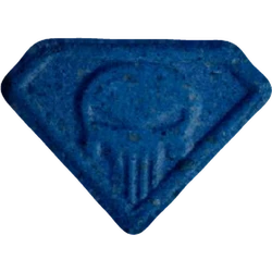 Compressa Punisher — MDMA 122mg — Vienna, Austria