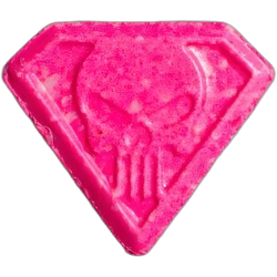 Compressa Punisher — MDMA 180mg — Marseille, Francia