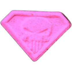 Compressa Punisher — MDMA 150mg — Barcelona, Spagna