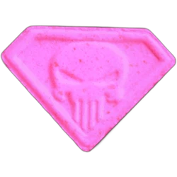 Compressa Punisher — MDMA 164mg — Barcelona, Spagna