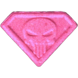 Compressa Punisher — MDMA 209mg — Madrid, Spagna