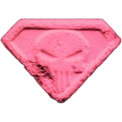 Compressa Punisher — MDMA 97mg — Barcelona, Spagna