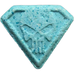 Compressa Punisher — MDMA 120mg — Berlin, Germania