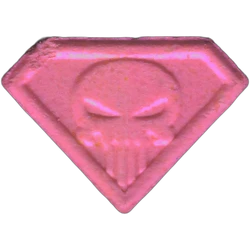 Compressa Punisher — MDMA 126mg — Madrid, Spagna