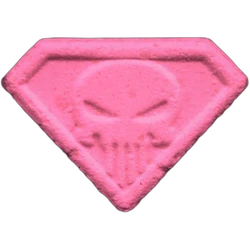 Compressa Punisher — MDMA 130mg — Barcelona, Spagna