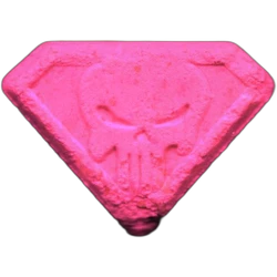 Compressa Punisher — MDMA 87mg — Barcelona, Spagna