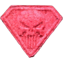 Compressa Punisher — MDMA 258mg — Barcelona, Spagna