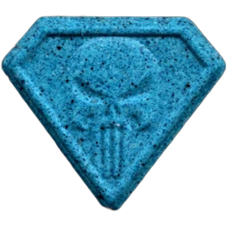 Compressa Punisher — MDMA 152mg — Barcelona, Spagna
