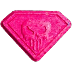 Compressa Punisher — MDMA 153mg — Marseille, Francia