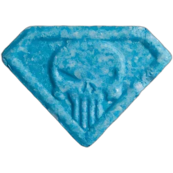 Compressa Punisher — MDMA 214mg — Marseille, Francia