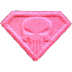 Compressa Punisher — MDMA 215mg — Barcelona, Spagna