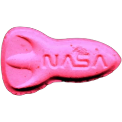 Compressa NASA — 2C-B 13mg; 2C-H; Synthesis impurity — Barcelona, Spagna