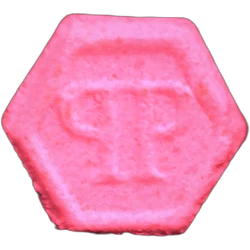 Compressa Philipp Plein — MDMA 232mg — Barcelona, Spagna