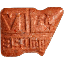 Compressa GTA — MDMA 239mg — Marseille, Francia