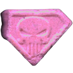 Compressa Punisher — MDMA 214mg — Madrid, Spagna