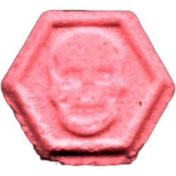 Compressa Philipp Plein — MDMA 220mg — Barcelona, Spagna