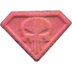Compressa Punisher — MDMA 193mg — Madrid, Spagna