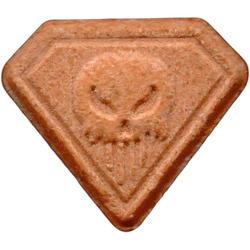 Compressa Punisher — MDMA 158mg — Madrid, Spagna