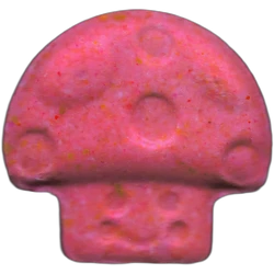 Compressa Mushroom — MDMA; Caffeine — Madrid, Spagna