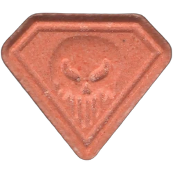 Compressa Punisher — MDMA 173mg — Madrid, Spagna