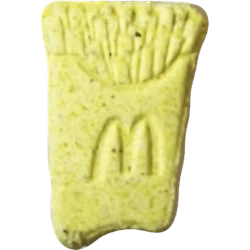Compressa Mcdonalds — MDMA 172mg — Slovenia