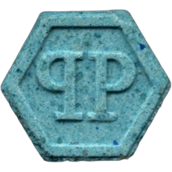 Compressa Philipp Plein — MDMA 178mg — Barcelona, Spagna