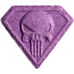 Compressa Punisher — MDMA 124mg — Marseille, Francia