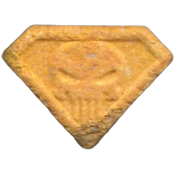Compressa Punisher — MDMA 238mg — Madrid, Spagna