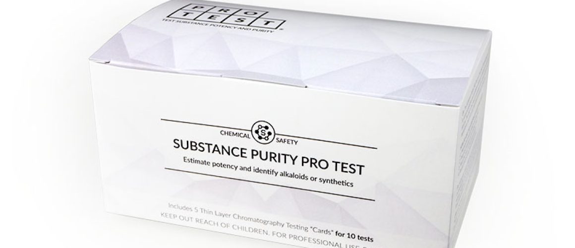 Confezione del kit di test per adulteranti