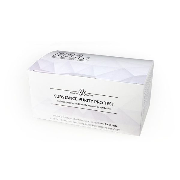 Confezione del kit di test per adulteranti