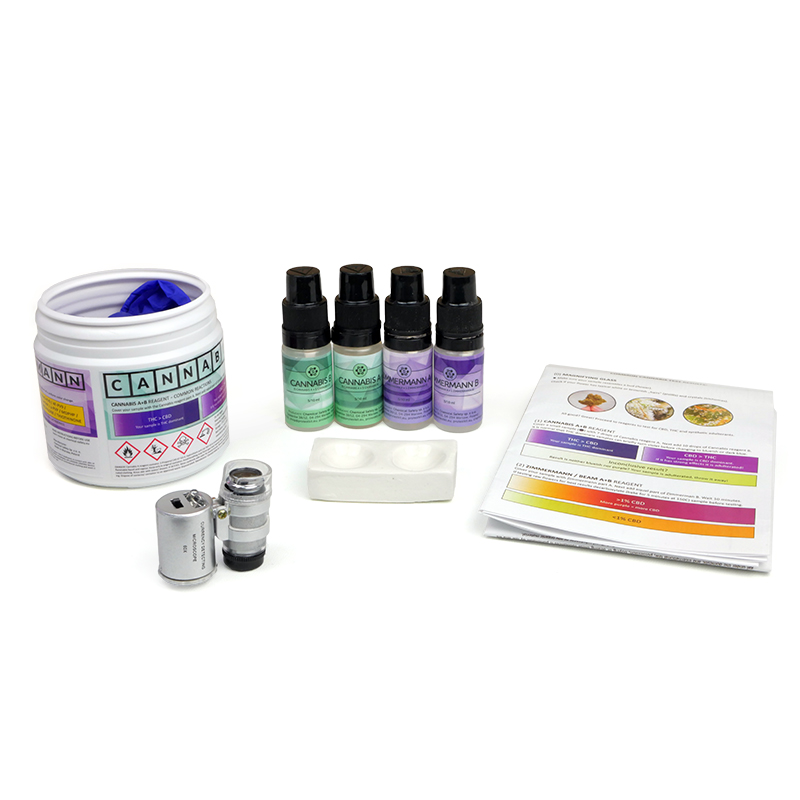 cbdthc kit for drug identification and purity testing