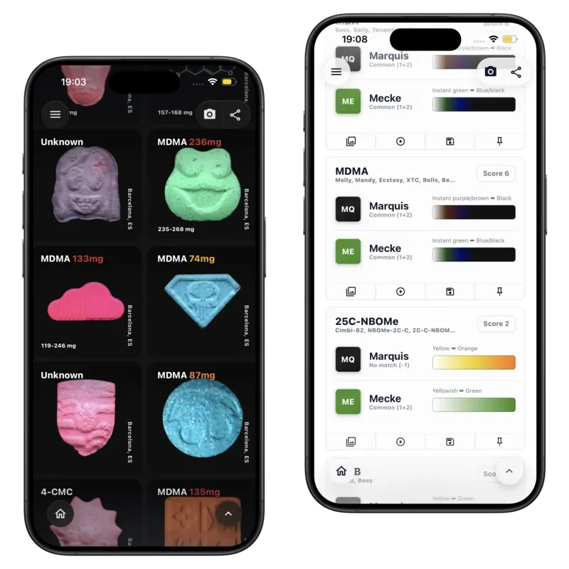 App DrugsPRO: allerte sulle pillole e identificazione delle sostanze con reagenti