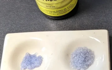 L'LSD fa diventare blu il reagente Hofmann