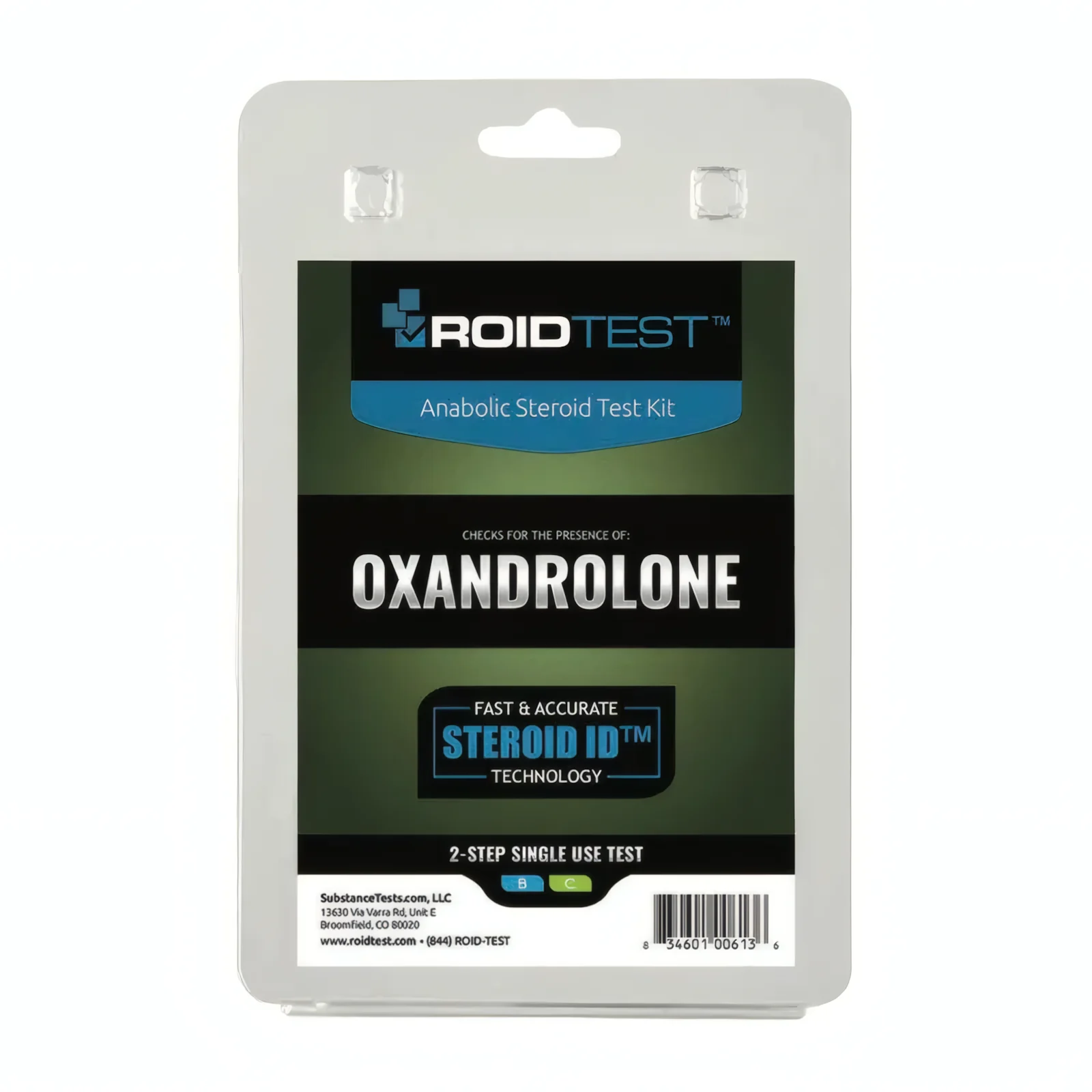 ROIDTEST per l'identificazione dell'oxandrolone